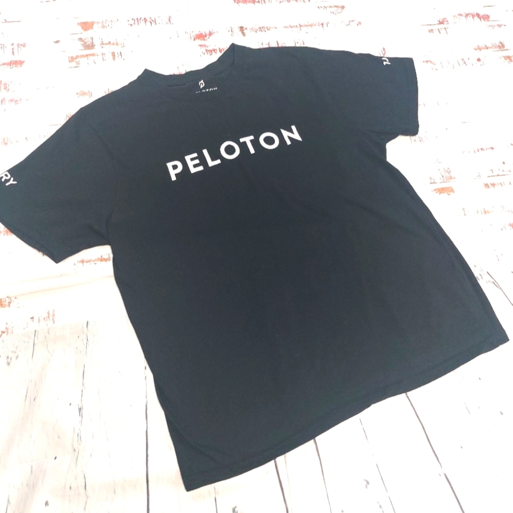 Peloton century logo tshirt